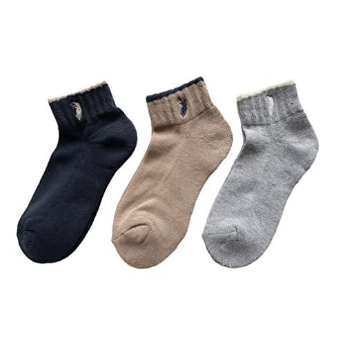 スポーツソックス  3P  くるぶし ショート POLO レディース スニーカーソックス ソックス 夏 薄手 無地 WESTERN POLO TEXAS 3足セット（色はお任せ） C62 | 