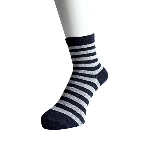 ソックス レディース 薄手 夏 モノトーン 綿混 口ゴムなし らくらく 靴下 レディース かわいい おしゃれ 5足セット（柄はお任せ） C84 |  | 01