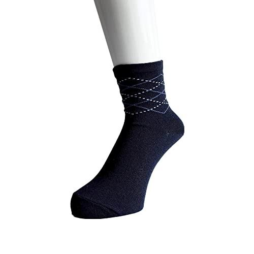 ソックス レディース 薄手 夏 モノトーン 綿混 口ゴムなし らくらく 靴下 レディース かわいい おしゃれ 5足セット（柄はお任せ） C84 |  | 03