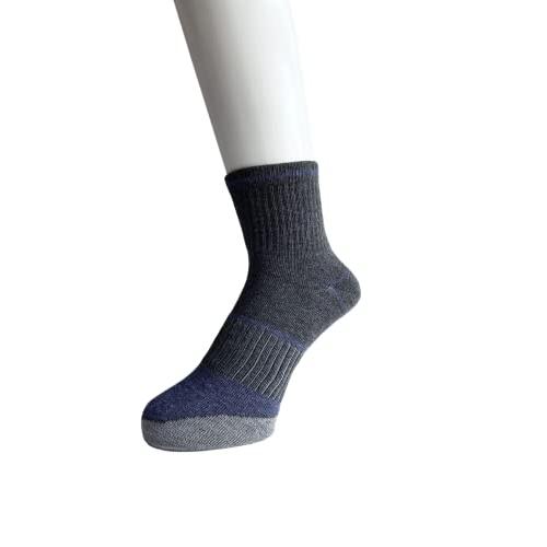 スポーツソックス メンズ セット 5P ビジネス ソックス くるぶし リブ靴下  綿混 スポーツ 薄手 春 夏 25-27cm 5足セット（色はお任せ） D18 |  | 03