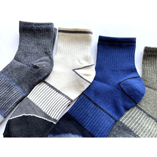 スポーツソックス メンズ セット 5P ビジネス ソックス くるぶし リブ靴下  綿混 スポーツ 薄手 春 夏 25-27cm 5足セット（色はお任せ） D18 |  | 04