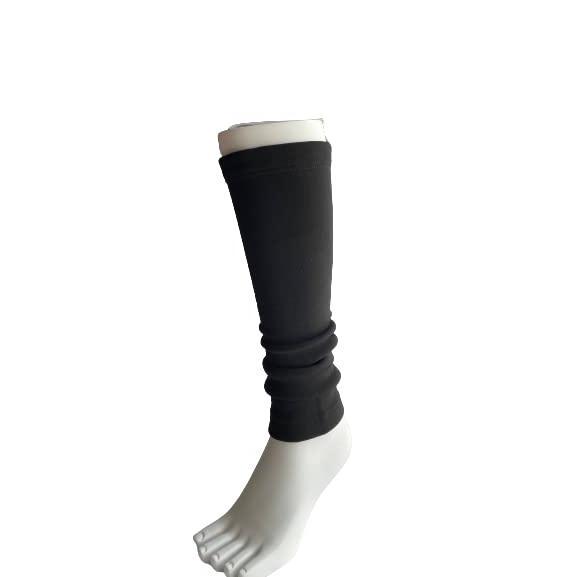 メンズ レディース レッグウォーマー 2足セット 裏ベロア シャギー起毛 ロング 防寒 保温 足首カバー 男女兼用 黒 冬用 暖かい 裏起毛 R04 |  | 02