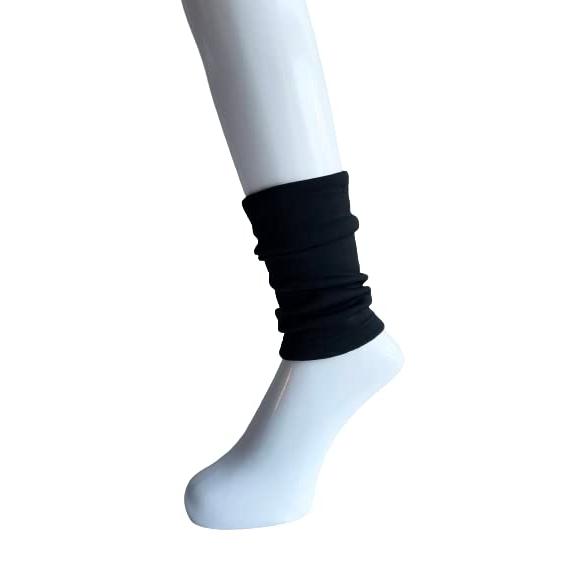 レッグウォーマー 冷え対策 メンズ あったか 裏シャギー 足首ウォーマー ひざ ひじ 男女兼用 黒色 2組セット R05 |  | 01