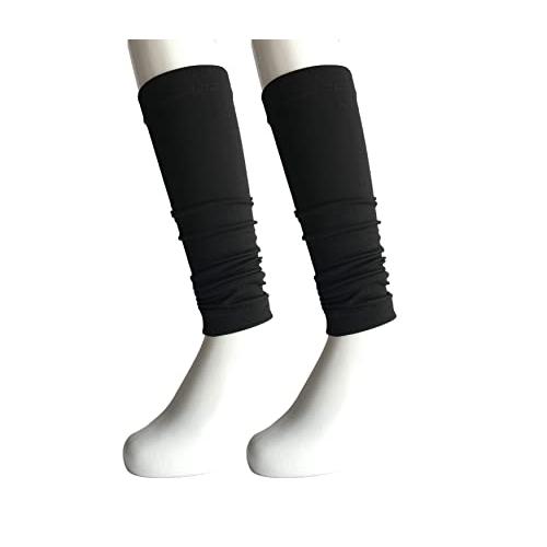 レッグウォーマー ロング 冷え対策 メンズ あったか 保温 防寒 裏ベロア レッグウォーマー レディース 裏シャギー起毛 黒色2組セット R08 |  | 04