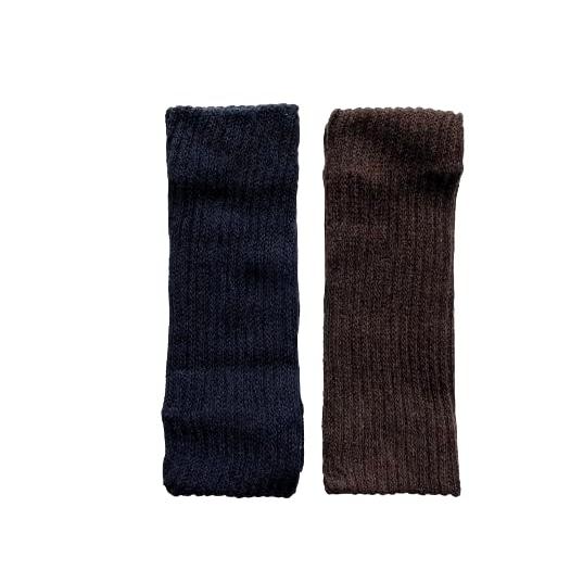 レッグウォーマー メンズ 男性用 女性用 防寒 保温 足首 シルク混 二重編 アメリブ レディース 足首ウォーマー 24cm丈 2組セット（色はお任せ） R14 |  | 05