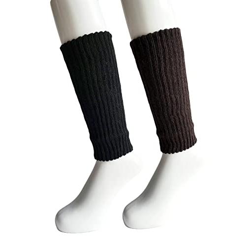 レッグウォーマー メンズ 男性用 女性用 防寒 保温 足首 シルク混 二重編 アメリブ レディース 足首ウォーマー 24cm丈 2組セット（色はお任せ） R14 |  | 08