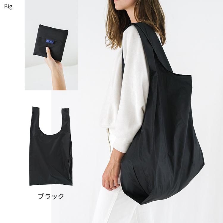 (取寄) バグー ビッグ バグゥ BAGGU Big Baggu Black BAGGU バグー big エコバッグ 送料無料 ビッグ バグゥ おしゃれ 丈夫