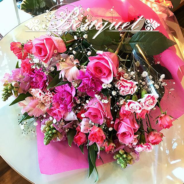お花のブーケ 花束 80束 フラワーギフト フラワーアレンジメント