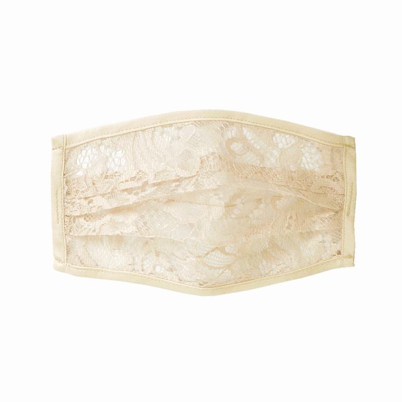 レースマスクカバー レディース 使い捨てマスク フレーム 大人用 不織布 日本製レース 洗える 繰り返し おしゃれ 可愛い マジックテープ デザイン |  | 15