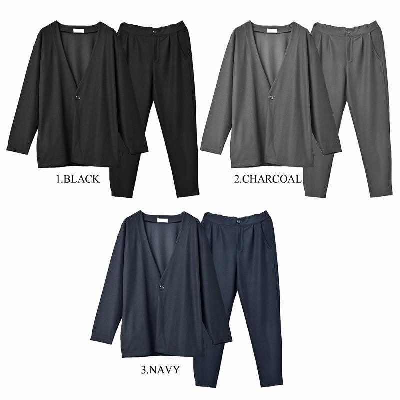 CLEATカジュアルスーツ メンズ 上下セット ジャケット パンツスーツ 制菌 撥水 速乾 防臭 セットアップ 長袖 フォーマル 無地 人気 シンプル おしゃれ |  | 01