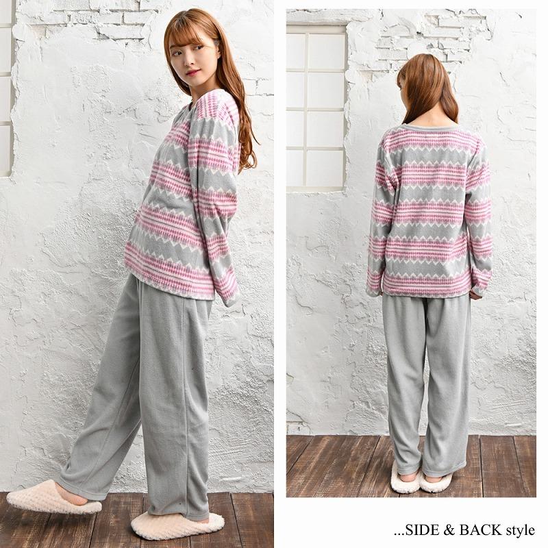 フリースパジャマ 上下セット レディース 長袖 秋服 冬服 大人 可愛い かわいい 人気 秋冬 ルームウェア 部屋着 パジャマ ゆったり シンプル 暖かい おしゃれ Hw06 花柄ワンピyahoo ショッピング店 通販 Yahoo ショッピング