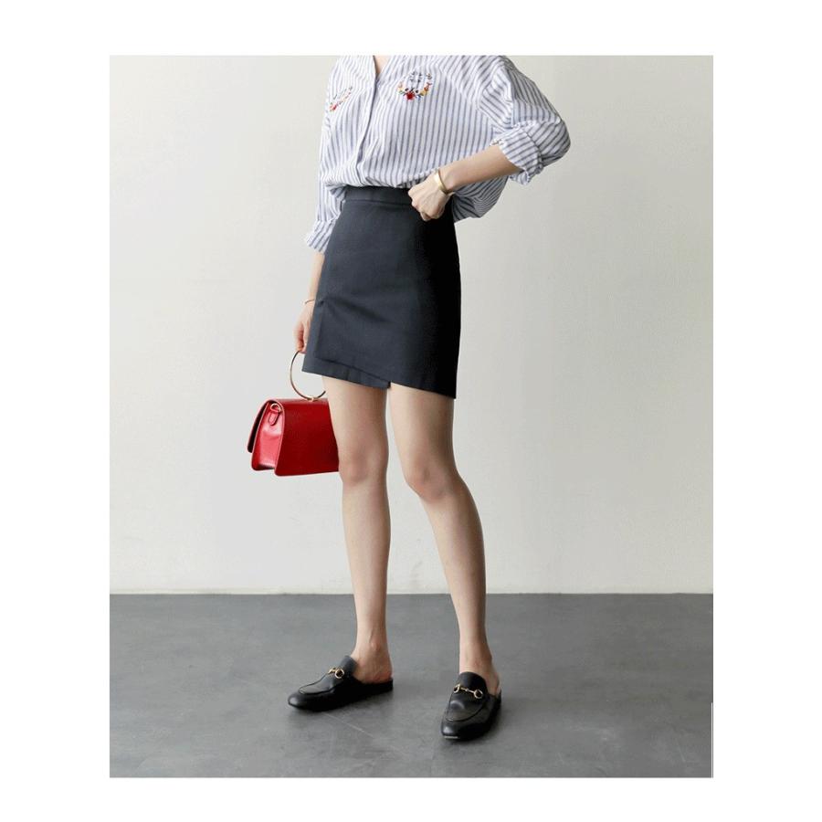 ミニスカート ハイウエスト 台形スカート セクシー カジュアル 即納 |  | 10