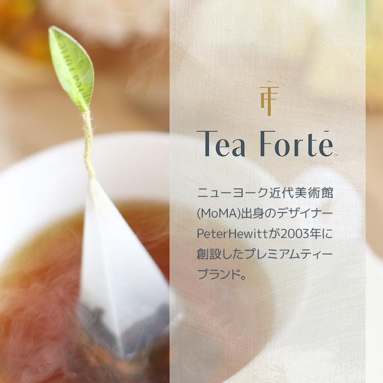 ティーフォルテ TEA FORTE ブラックティー ダブル 20個入り 紅茶 ティーフォルテ TEA FORTE ブラックティー ダブル 20個入り 紅茶