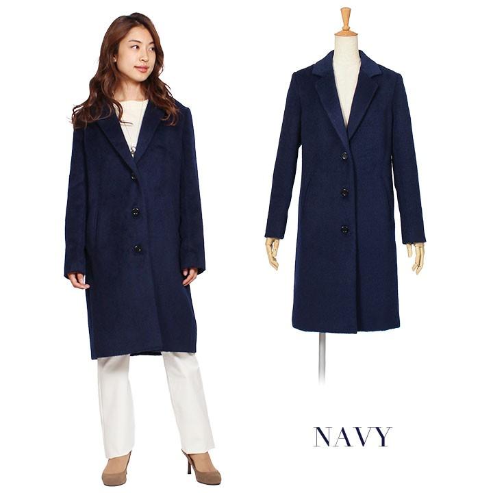 コート レディース ロング 冬 ウール 40代 チェスターコート ロングコート 50代 冬アウター ウール混 暖かい 秋冬 厚手 ゆったり 起毛 上品 通勤 グレー