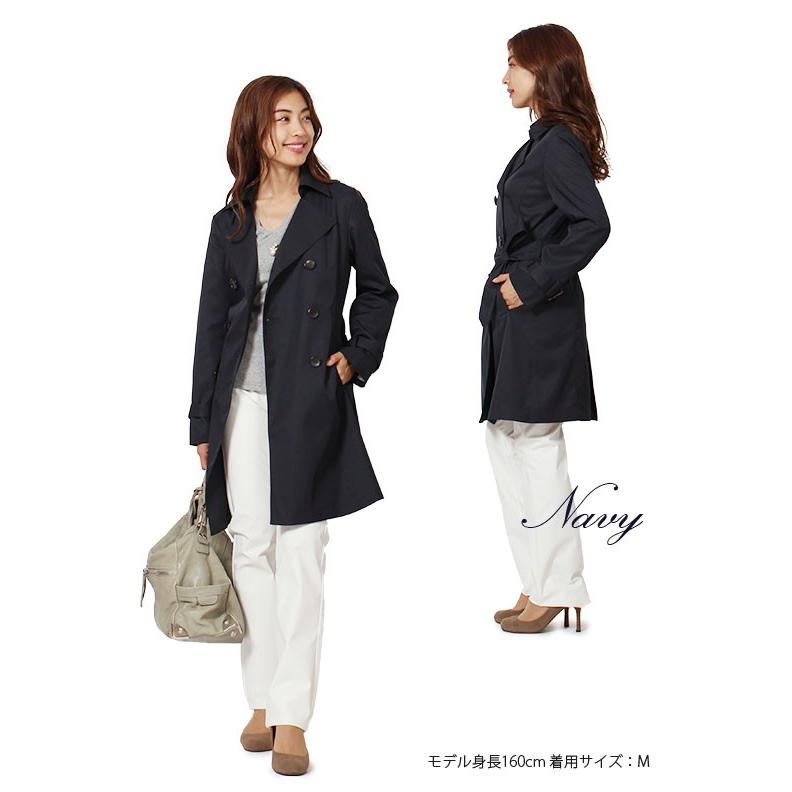 トレンチコート レディース ロング丈 40代 春 スプリングコートレディース 50代 21 ロング コート きれいめ アウター 通勤 オフィス おしゃれ 紺 赤 ベージュ Atw 大人のきれい服 モードアラカルト 通販 Yahoo ショッピング