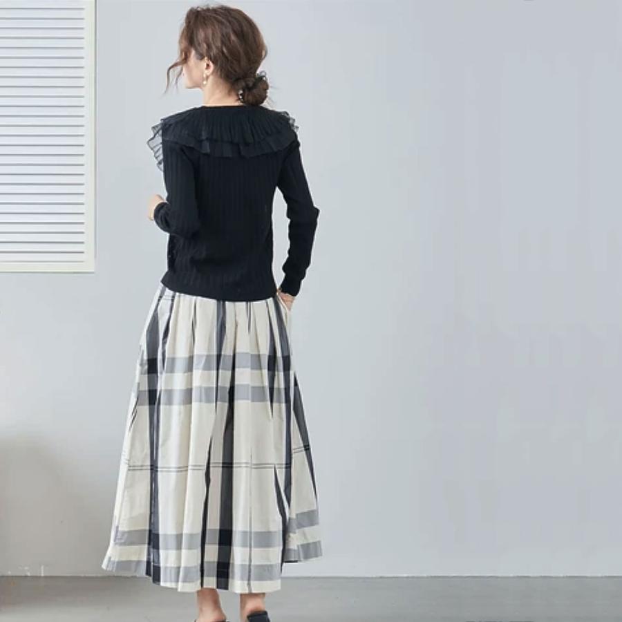チェック柄 ロング スカート 夏 大人可愛いスカート 柄 チェック柄 ロング スカート 夏 大人可愛いスカート 柄