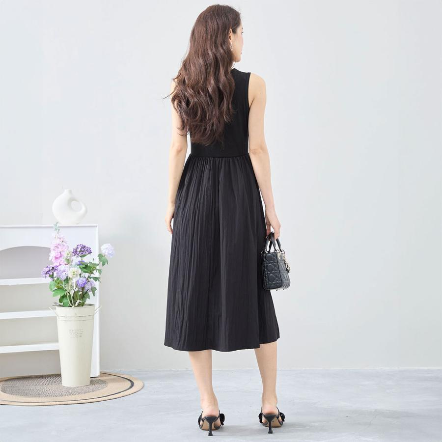 ワンピース レディース 夏 40代 きれいめ ミモレ丈 ロング