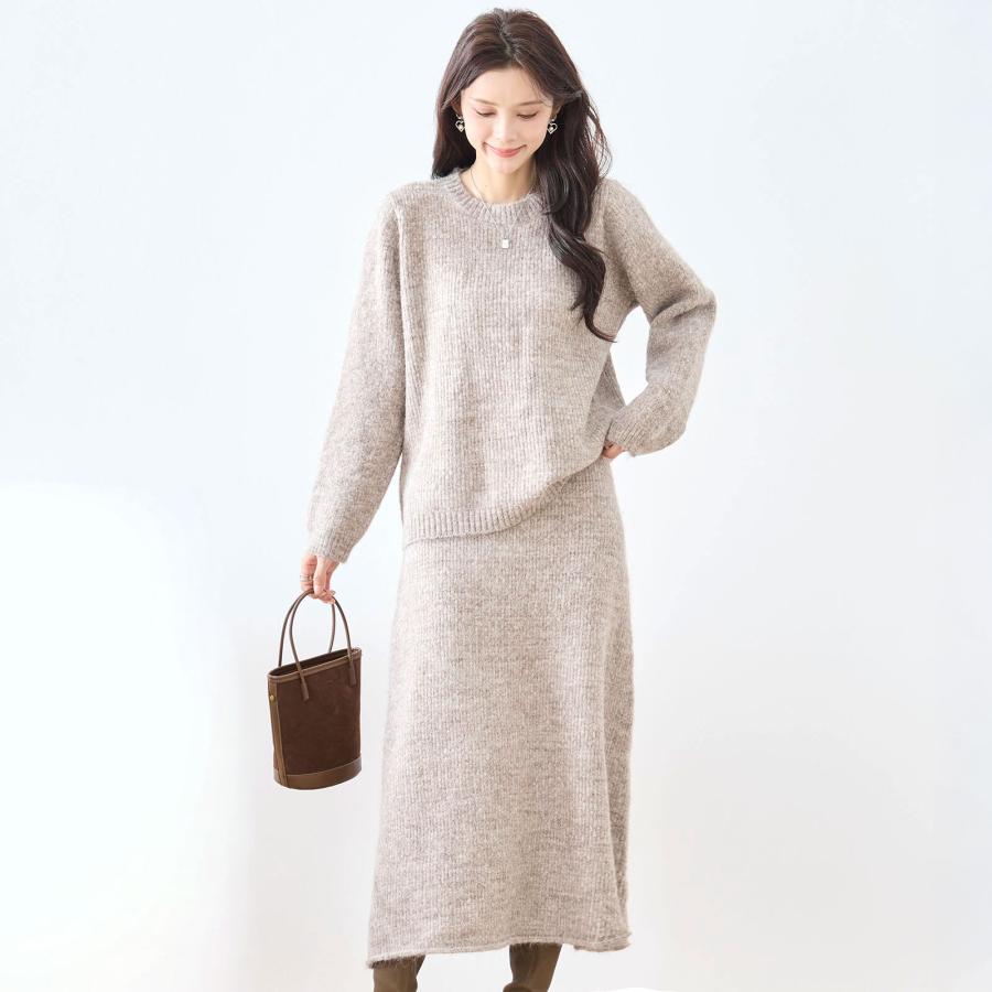 archivio セーターとスカートセット 40 セットアップ レディース ニット 秋冬 冬 40代 セーター スカート 50代