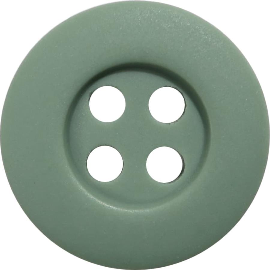 日本製 割れにくい ボタン ツヤなし マット 10個 セット 15mm/18mm 4つ