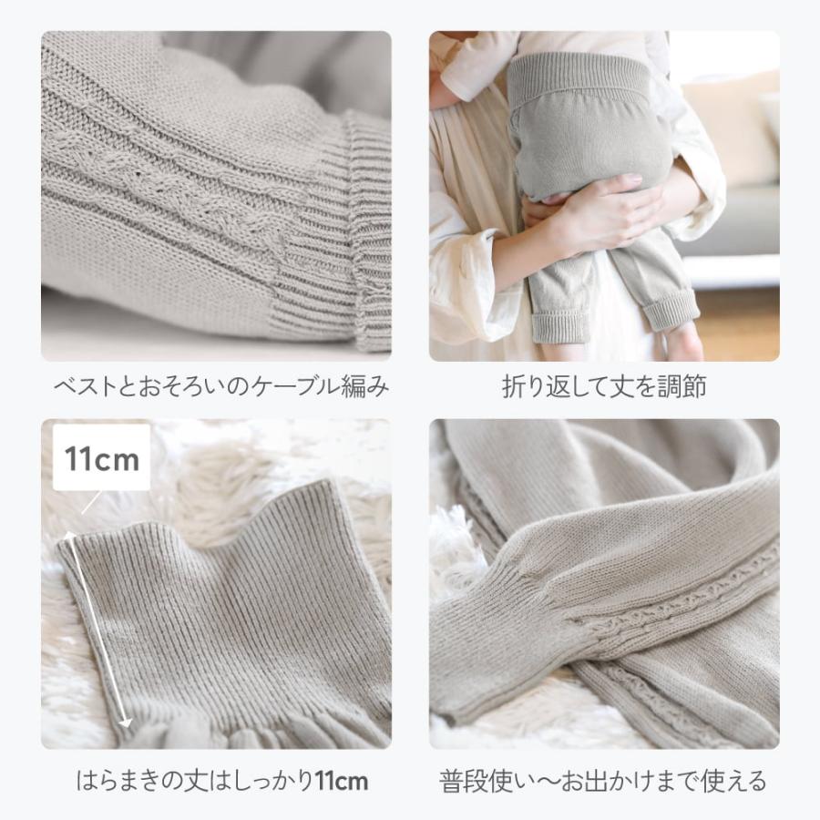 出産祝い 日本製 ベビー服 3点 セット ベスト 腹巻きパンツ 猫耳 ニット帽 ベビー キッズ itofumi 爆買_14