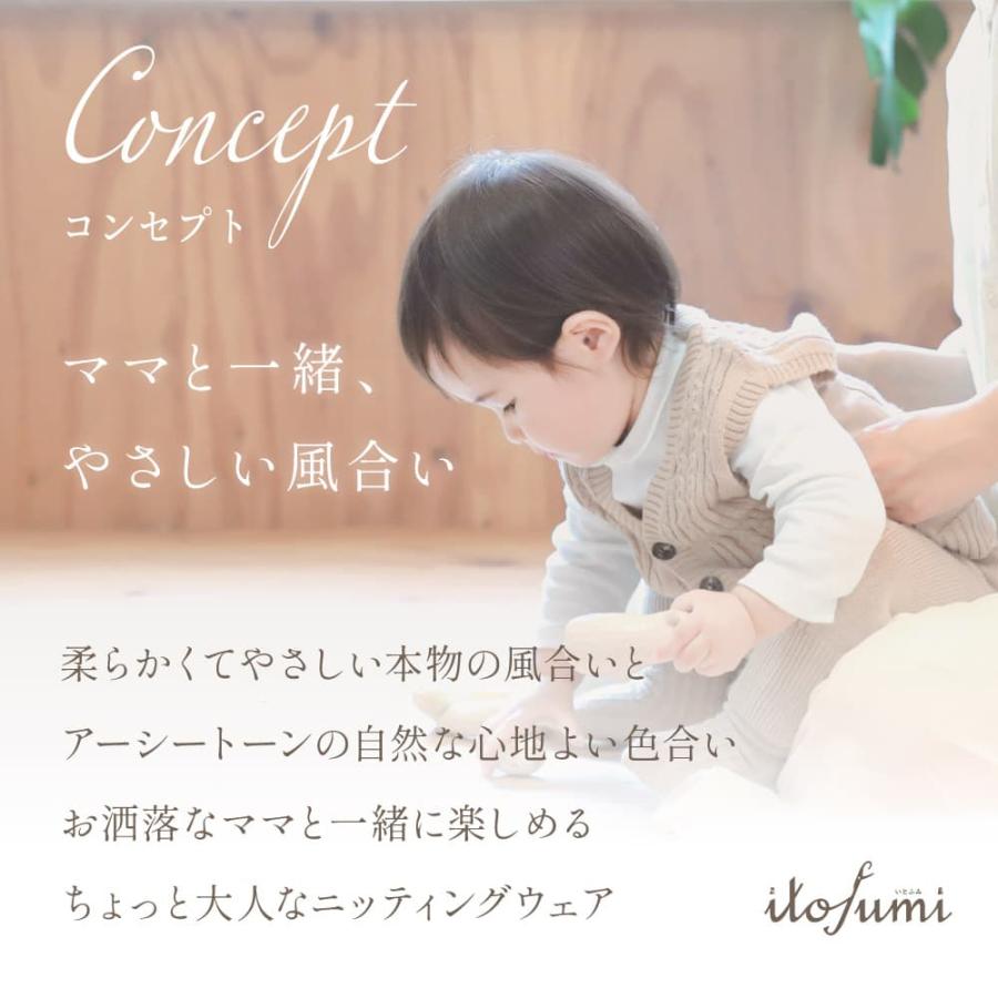出産祝い 日本製 ベビー服 3点 セット ベスト 腹巻きパンツ 猫耳 ニット帽 ベビー キッズ itofumi 爆買_19