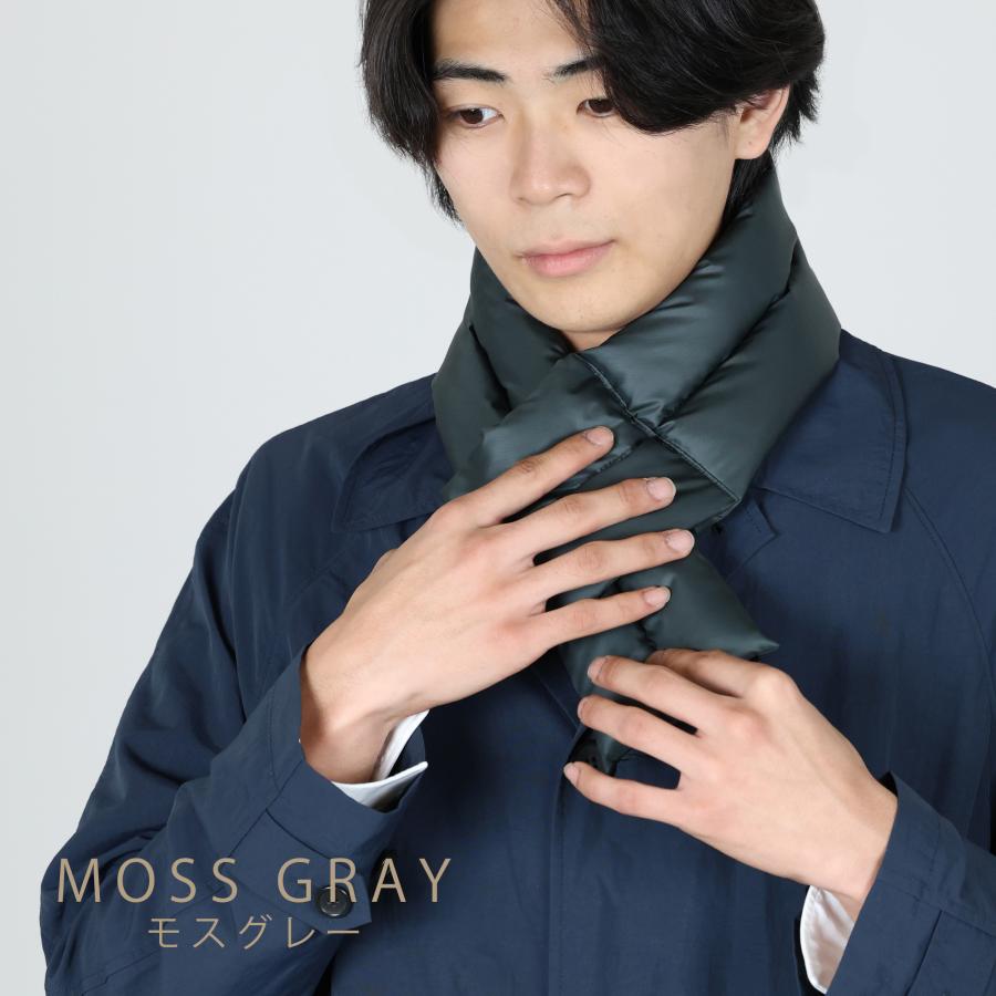 マフラー ダウンマフラー 日本製 Ingenio ギフト プレゼント メンズ