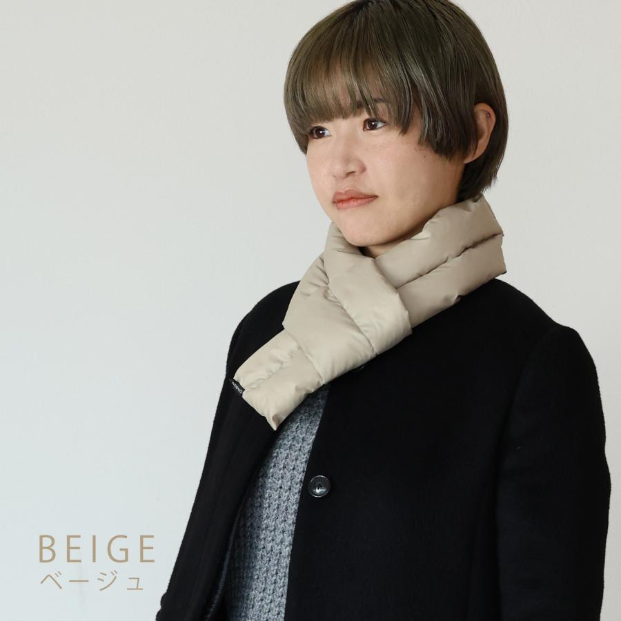 マフラー ダウンマフラー 日本製 Ingenio ギフト プレゼント メンズ