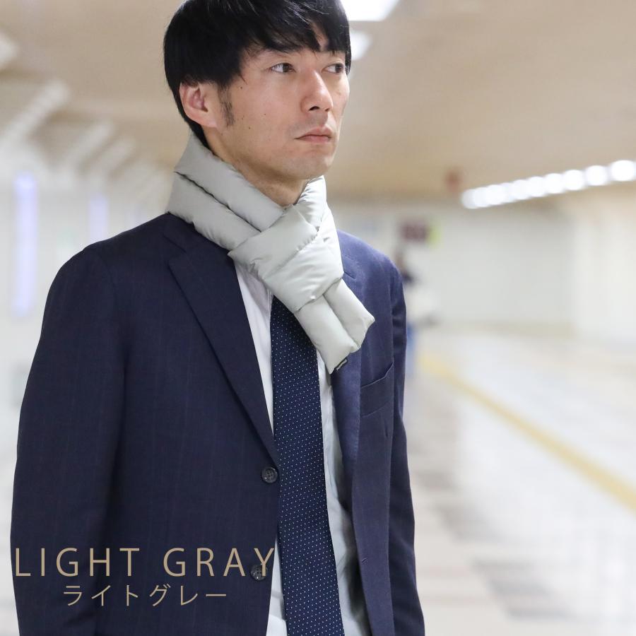 マフラー ダウンマフラー 日本製 Ingenio ギフト プレゼント メンズ