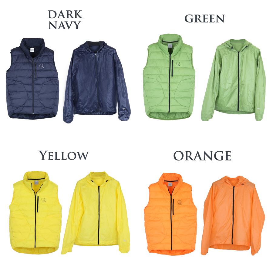 ヨネックス◇ヒートカプセル ダウン ベスト◇オレンジ LLサイズ 【公式