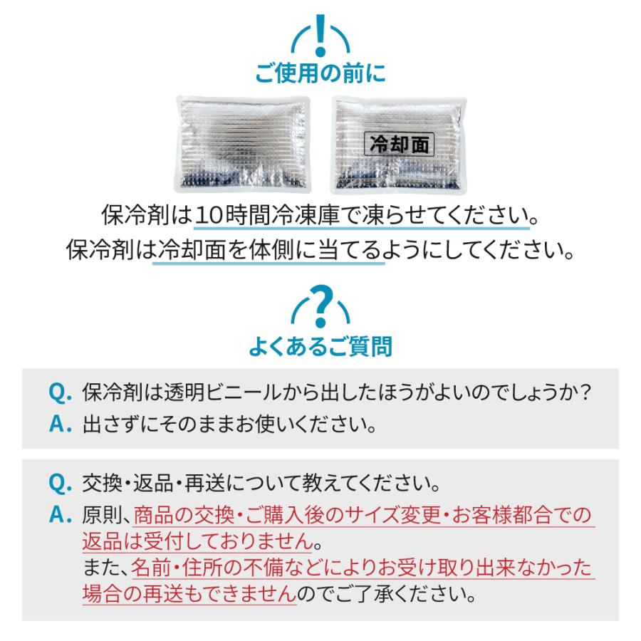 大型保冷剤6個付】 アイスベスト 冷却ベスト 男女兼用 メンズ