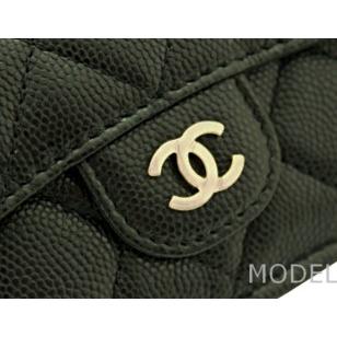 シャネル Chanel 財布 21 新作 三つ折り財布 コンパクト ミニサイズ キャビアスキン 黒 ブラック Ap0230 Chanel 159 ブランド バッグ 財布 Model 通販 Yahoo ショッピング
