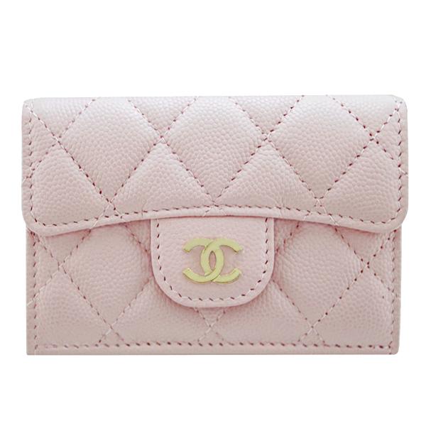 シャネル Chanel 財布 21 新作 三つ折り財布 コンパクト ミニサイズ キャビアスキン ピンク Ap0230 Chanel 412 ブランド バッグ 財布 Model 通販 Yahoo ショッピング