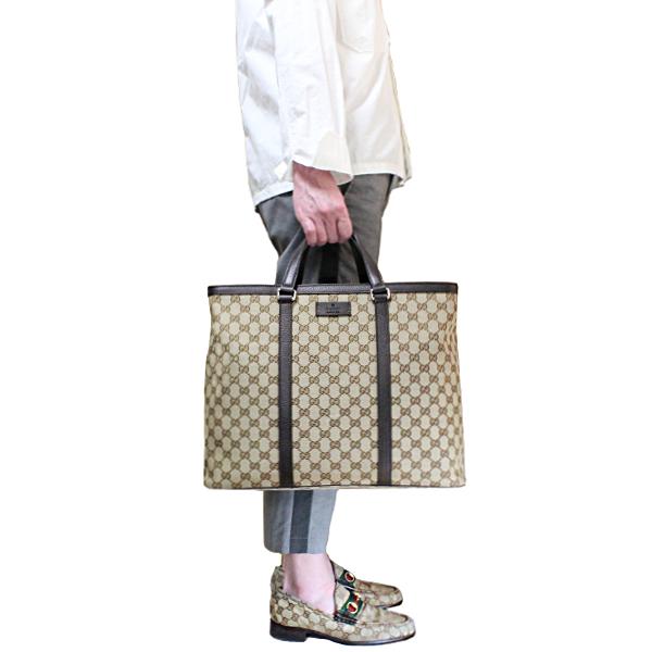 グッチ GUCCI バッグ トートバッグ メンズ GGキャンバス 449169 グッチ GUCCI バッグ トートバッグ メンズ GGキャンバス 449169