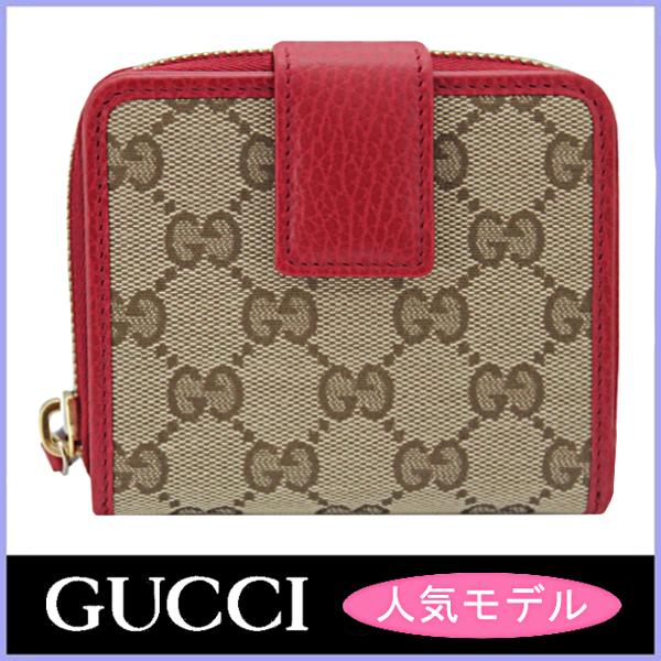グッチ GUCCI 財布 二つ折り財布 新品 レディース GGキャンバス アウトレット 346056 グッチ GUCCI 財布 二つ折り財布 新品 レディース GGキャンバス アウトレット 346056