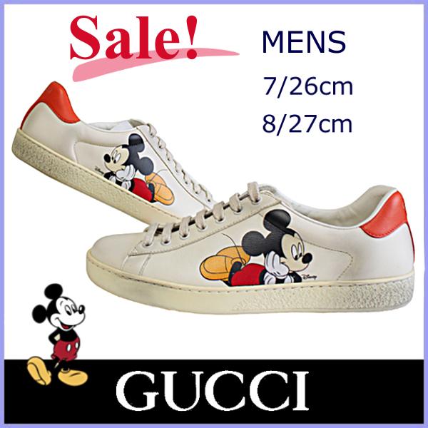 GUCCI（グッチ） スニーカー メンズ ディズニー ミッキーマウス 603697 