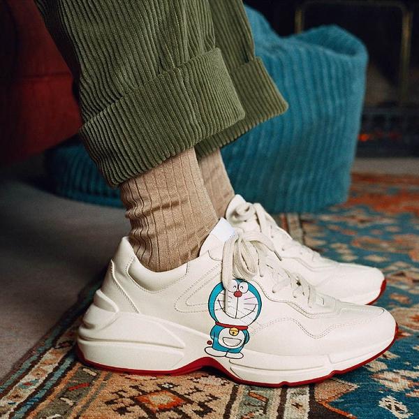 GUCCI グッチ スニーカー メンズ ドラえもん 655025 新品 サイズ GUCCI グッチ スニーカー メンズ ドラえもん 655025 新品 サイズ