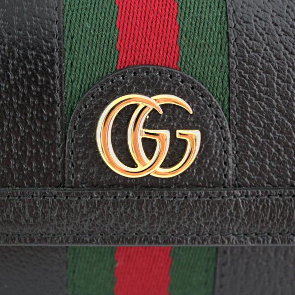 GUCCI グッチ 財布 レディース 長財布 新品 黒/ブラック ウェブ GUCCI グッチ 財布 レディース 長財布 新品 黒/ブラック ウェブ