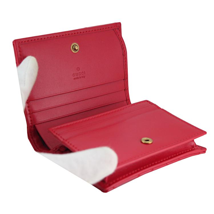 GUCCI グッチ 財布 レディース 二つ折り財布 新品 コインケース GUCCI グッチ 財布 レディース 二つ折り財布 新品 コインケース