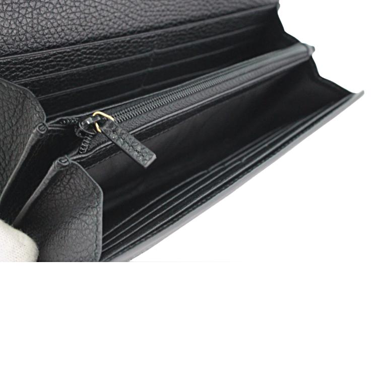 GUCCI グッチ 財布 新作 レディース 長財布 新品 黒/ブラック GUCCI グッチ 財布 新作 レディース 長財布 新品 黒/ブラック
