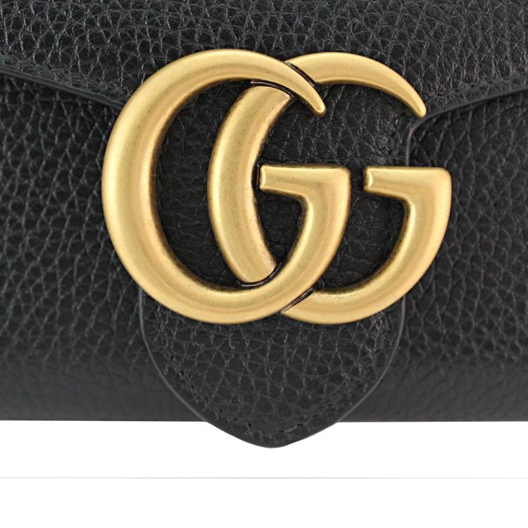 GUCCI グッチ 財布 新作 レディース 長財布 新品 黒/ブラック GUCCI グッチ 財布 新作 レディース 長財布 新品 黒/ブラック