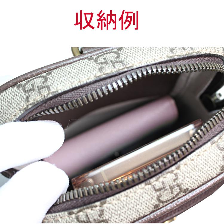 お値引き グッチ ボディバッグ GGクリスタル レザー 斜め掛け ロゴ ブラック GUCCI グッチ バッグ レディース ショルダーバッグ アウトレット