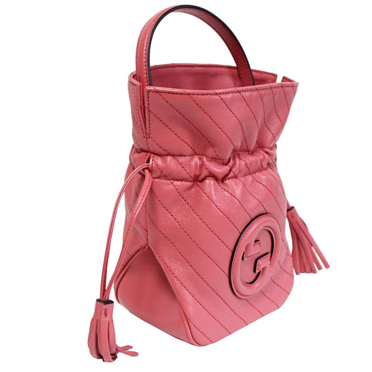 GUCCI  ショルダーバッグ　スウェードピンク(5/14.15のみお値下げ) GUCCI（グッチ） GG ミニ ショルダーバッグ 781554 ピンク チェーン