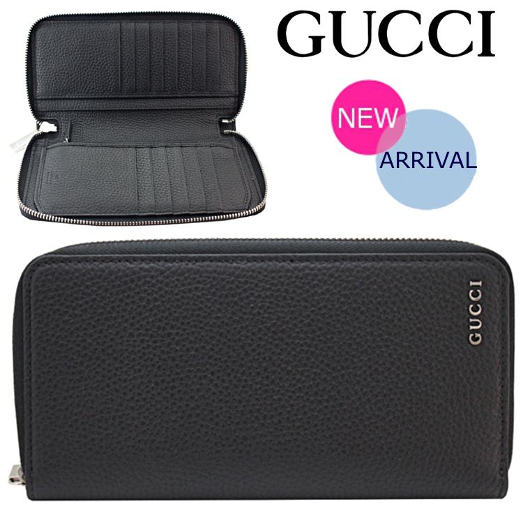 GUCCI（グッチ） 財布 長財布 メンズ ラウンドファスナー長財布 新品