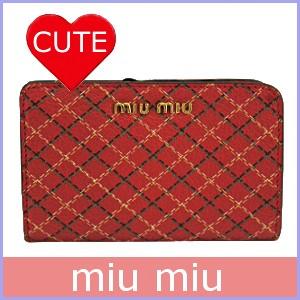 ミュウミュウ Miumiu 財布 レディース コンパクト財布 アウトレット 5ml013 Miumiu Outlet 094 ブランド バッグ 財布 Model 通販 Yahoo ショッピング