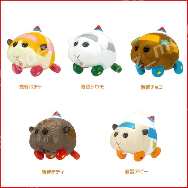 PUI モルカー インテリアミニフィギュア 全5種 エイコー プライズ