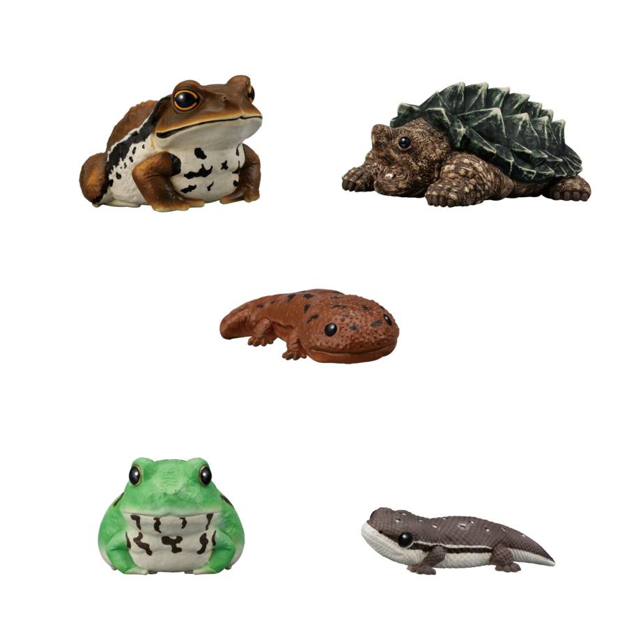 BANDAI（バンダイ） てのりフレンズ パート12 より 5種 爬虫類