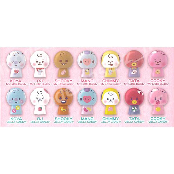 BT21 つみつみだんごま　BT21 全１４種  バンダイ キャンディトイ　食玩｜modelbase-z｜02