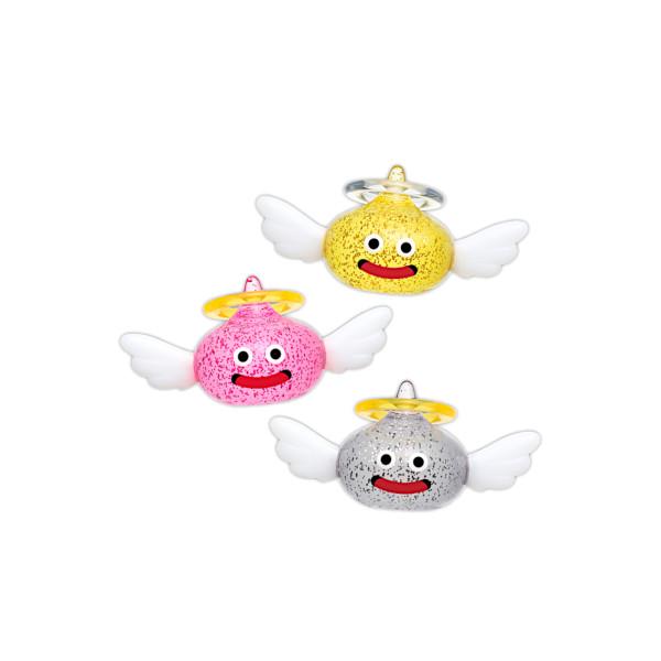 ドラクエ　ビッグクリアフィギュア　エンゼルスライム登場編　3種　18体セット ① タイトー（TAITO） ドラゴンクエスト AM ビッグクリアフィギュア