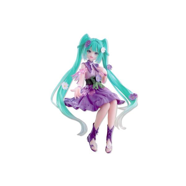 フリュー 初音ミク ぬーどるストッパーフィギュア Flower Fairyー紫の