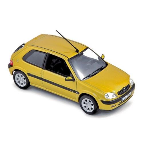 NOREV 1/43 (155156) Citroen Saxo VTS 2000 - Heliodor Yellow